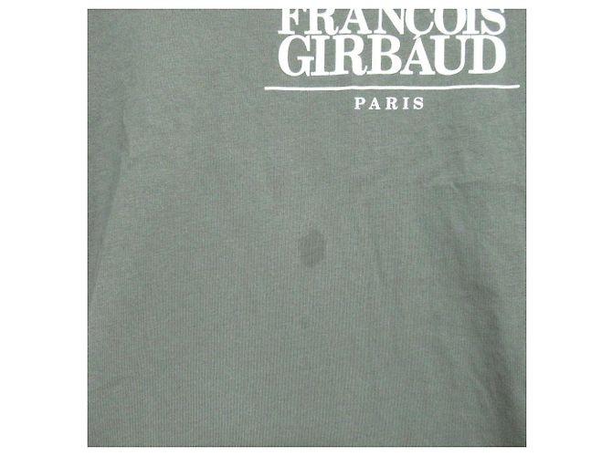 Autre Marque Camiseta de algodón con estampado de logo Marithe Francois Girbaud Verde - vista 5