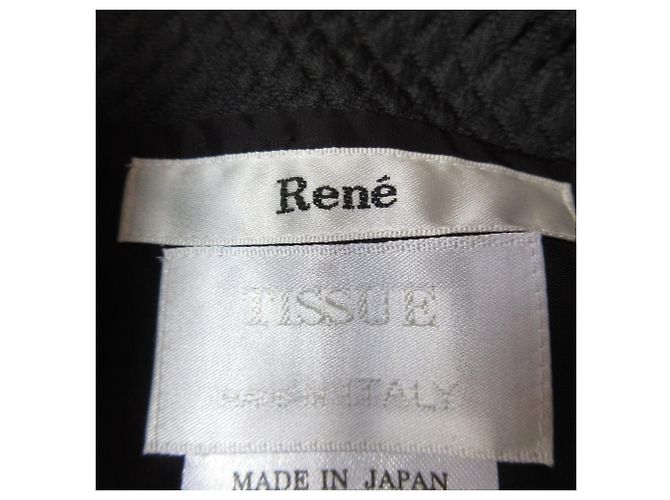 Autre Marque Abito in tessuto italiano Rene Nero - vista 3