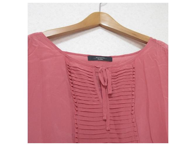 Blusa de seda Max Mara Weekend Rosa - vista 4