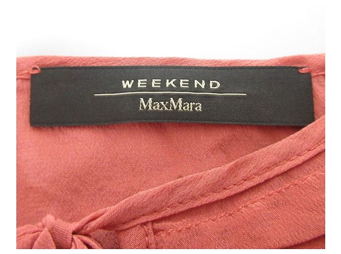 Blusa de seda Max Mara Weekend Rosa - vista 7