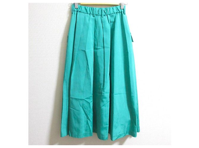 Autre Marque Gonna a campana in grogram GRACE Class Verde - vista 5