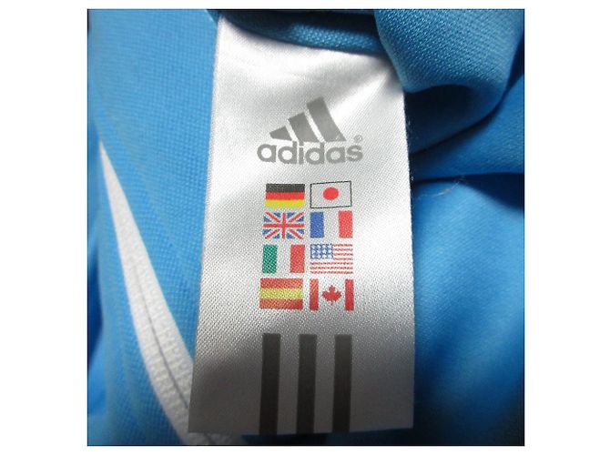 Autre Marque Abito adidas Vintage Blu - vista 5