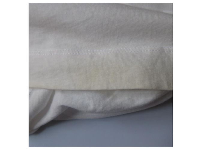 Autre Marque Camiseta de algodón con estampado floral Dries Van Noten Blanco - vista 8