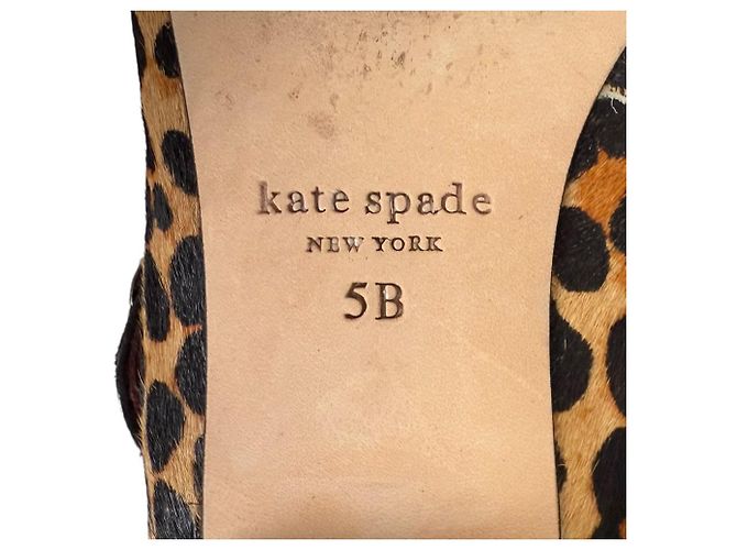 Mule en poil de chèvre léopard MEG de Kate Spade New York - vue 11