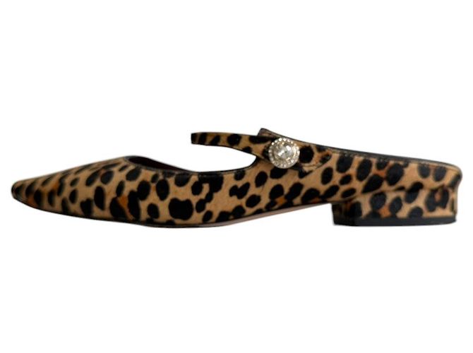 Mule en poil de chèvre léopard MEG de Kate Spade New York - vue 4