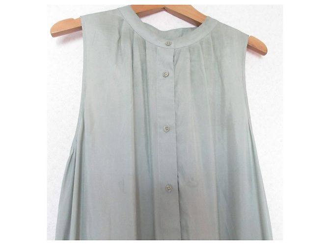 Autre Marque DESLUMBRANTE VESTIDO LONGO SEM MANGAS Verde - vista 3