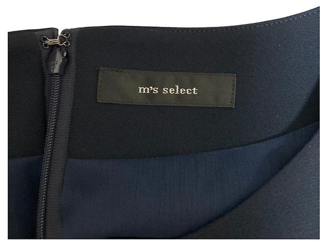 Autre Marque M's Select Kleid Blau Marineblau - Ansicht 4