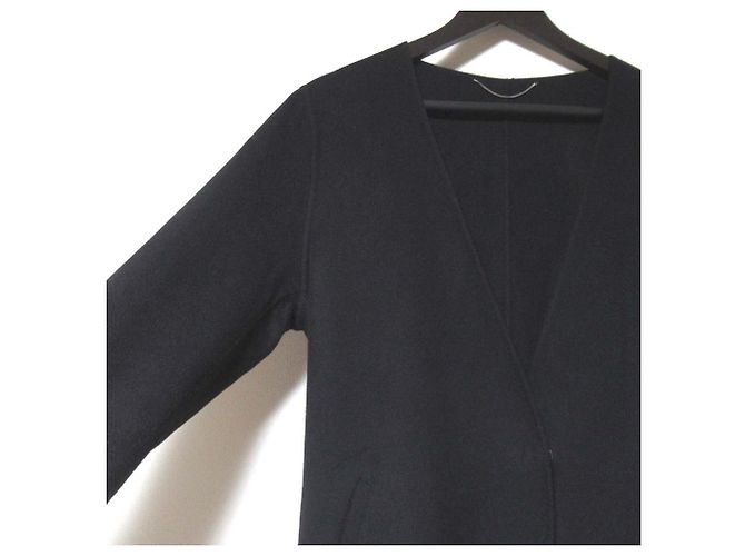 Autre Marque Abrigo sin cuello ESSEN.LAUTREAMONT Negro - vista 3