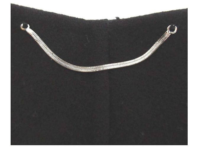 Autre Marque Abrigo sin cuello ESSEN.LAUTREAMONT Negro - vista 5