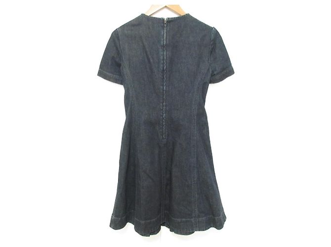 Stella Mc Cartney Stella McCartney Stretch-Denim-Kleid Blau - Ansicht 2