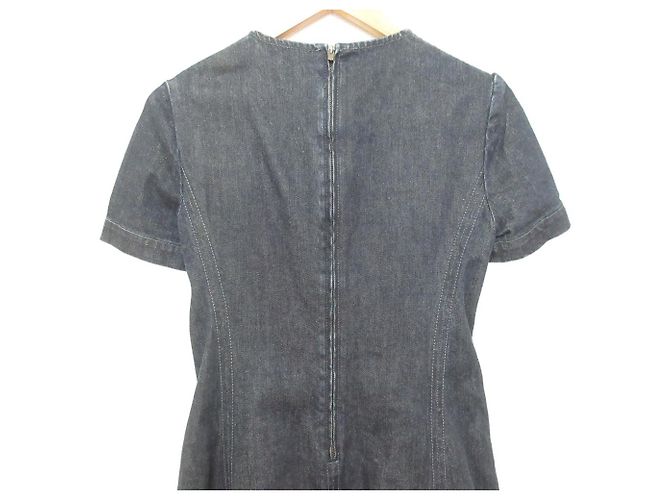 Stella Mc Cartney Stella McCartney Stretch-Denim-Kleid Blau - Ansicht 4