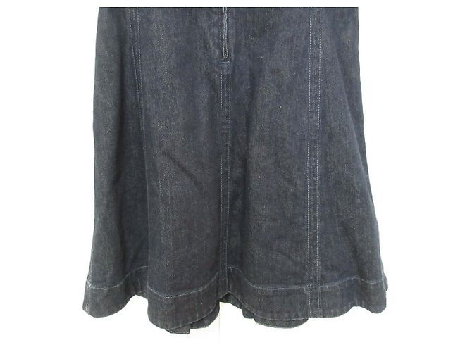 Stella Mc Cartney Stella McCartney Stretch-Denim-Kleid Blau - Ansicht 5