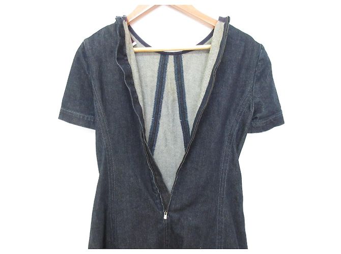 Stella Mc Cartney Stella McCartney Stretch-Denim-Kleid Blau - Ansicht 6