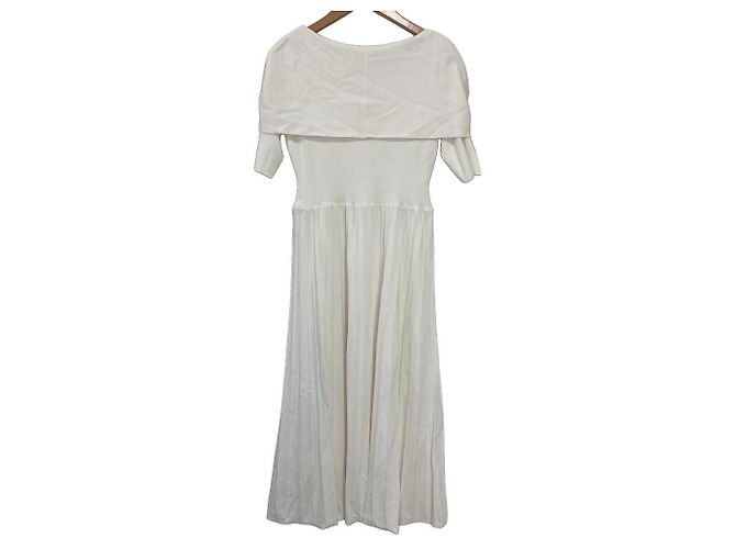 Autre Marque Strickkleid mit Metallteilen CELFORD Roh - Ansicht 3