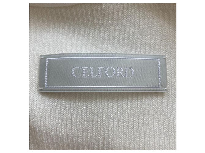 Autre Marque Strickkleid mit Metallteilen CELFORD Roh - Ansicht 4