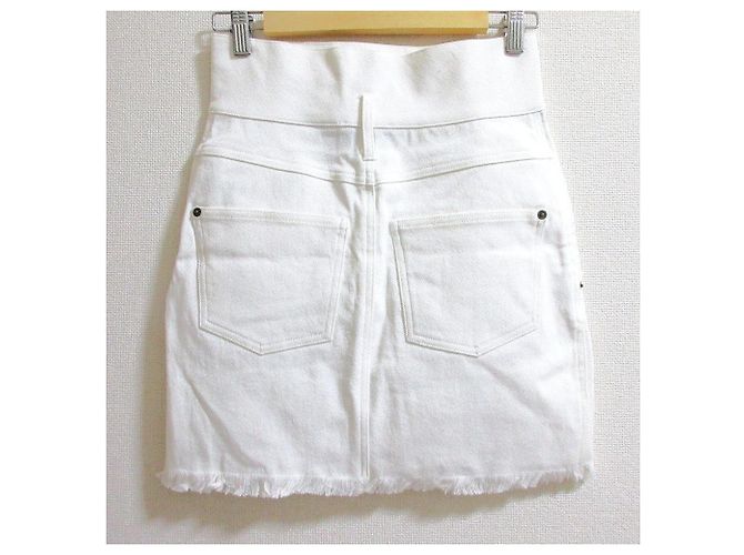 Autre Marque Minifalda Nanushka Blanco - vista 3