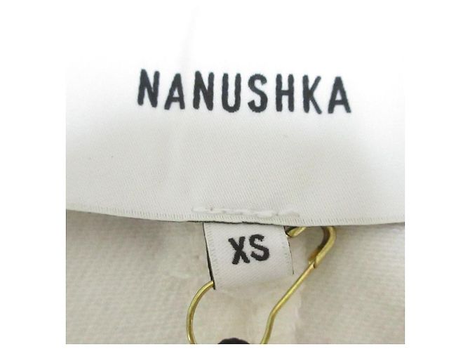 Autre Marque Minifalda Nanushka Blanco - vista 8