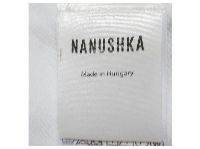 Autre Marque Minifalda Nanushka Blanco - vista 9