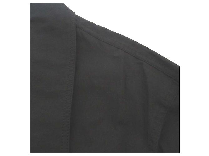 Autre Marque Abrigo de seda de algodón MUSE de Deuxieme Classe Negro - vista 5