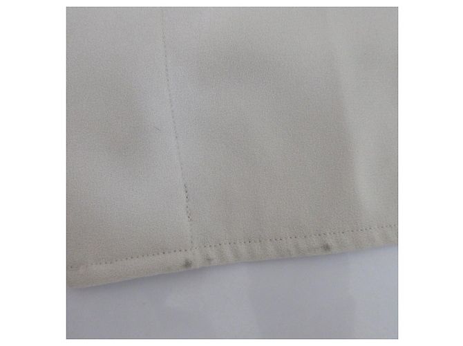 Autre Marque Loeff Back Satin Kleid Grau - Ansicht 9