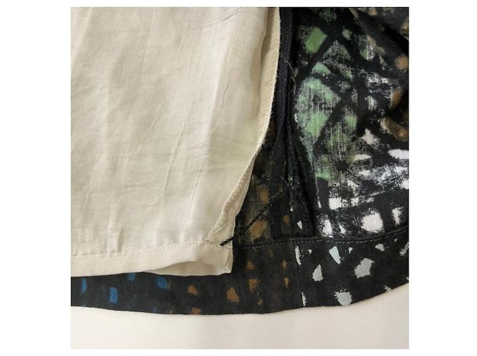 Autre Marque Mina Perhonen Seidenleinenkleid Mehrfarben - Ansicht 7