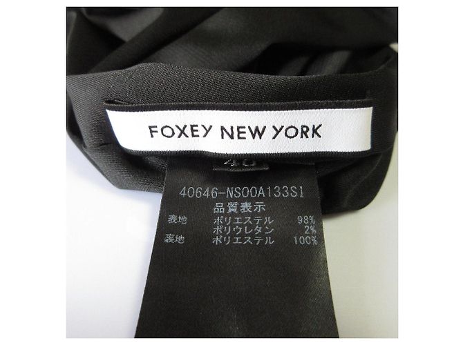 Autre Marque Stressfreies Kleid FOXEY NEW YORK Schwarz - Ansicht 4