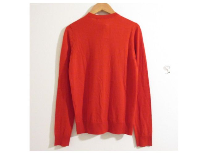 Autre Marque Cardigan in maglia con stampa logo Dsquared2 Rosso - vista 2