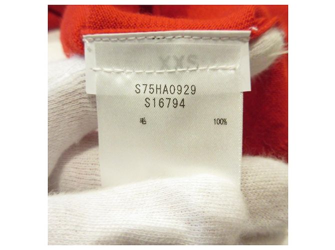Autre Marque Cardigan in maglia con stampa logo Dsquared2 Rosso - vista 5