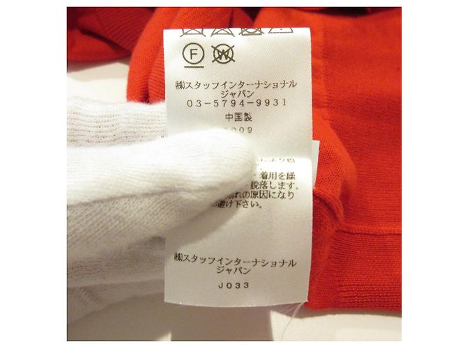 Autre Marque Cardigan in maglia con stampa logo Dsquared2 Rosso - vista 6