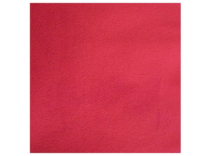 RED VALENTINO Kleid mit gewelltem Saum Rot - Ansicht 13