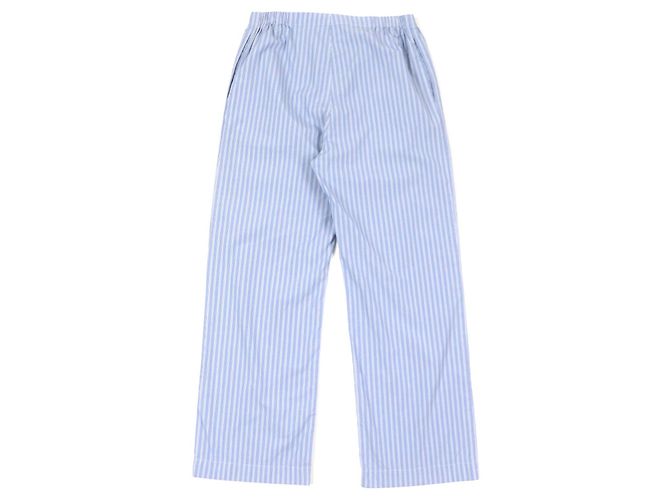 Céline Pantalones de algodón CELINE Azul - vista 2