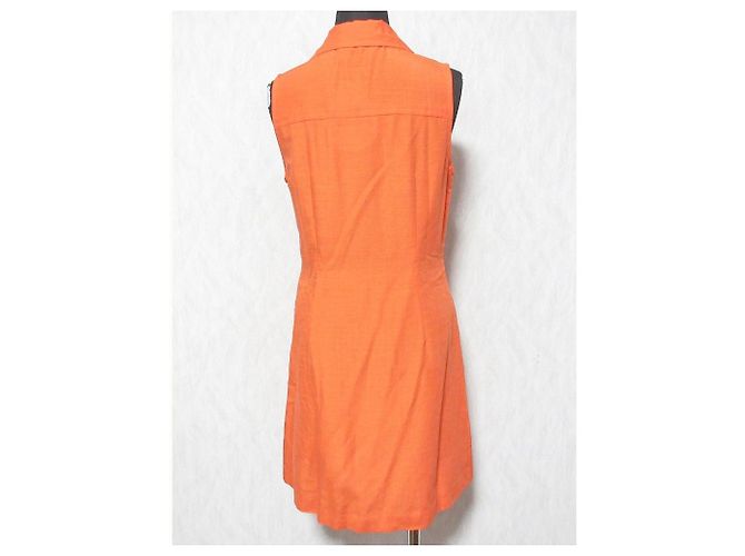 Chloé Vestido sin mangas Miss Chloe Naranja - vista 2