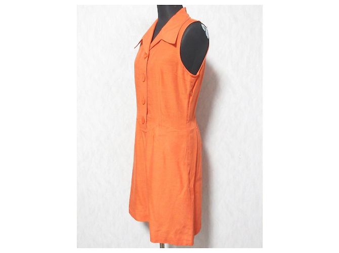 Chloé Vestido sin mangas Miss Chloe Naranja - vista 3