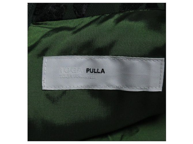 Autre Marque Blusa de jacquard de acetato y rayón TOGA PULLA Verde - vista 11