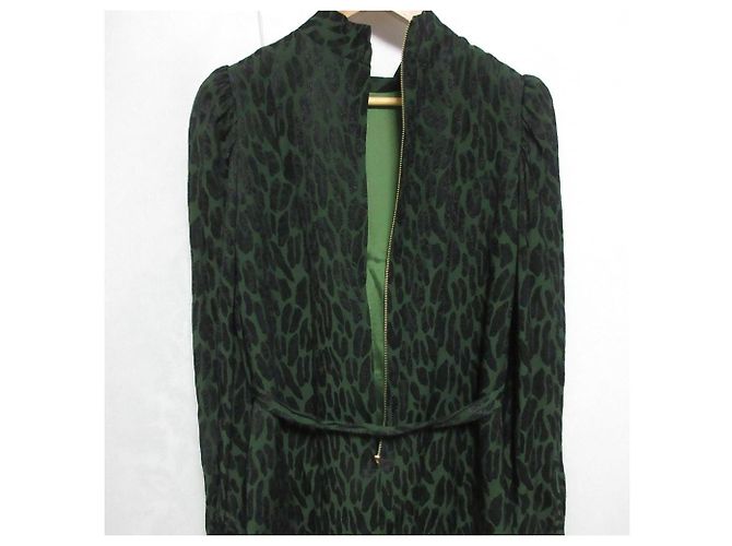 Autre Marque Blusa de jacquard de acetato y rayón TOGA PULLA Verde - vista 3