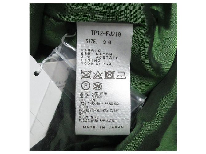 Autre Marque Blusa de jacquard de acetato y rayón TOGA PULLA Verde - vista 4