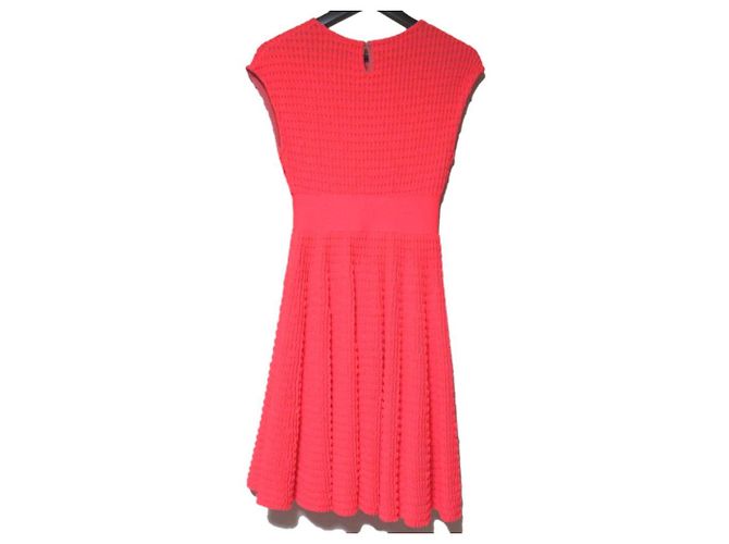 Strickkleid Christian Dior Pink Orange - Ansicht 2