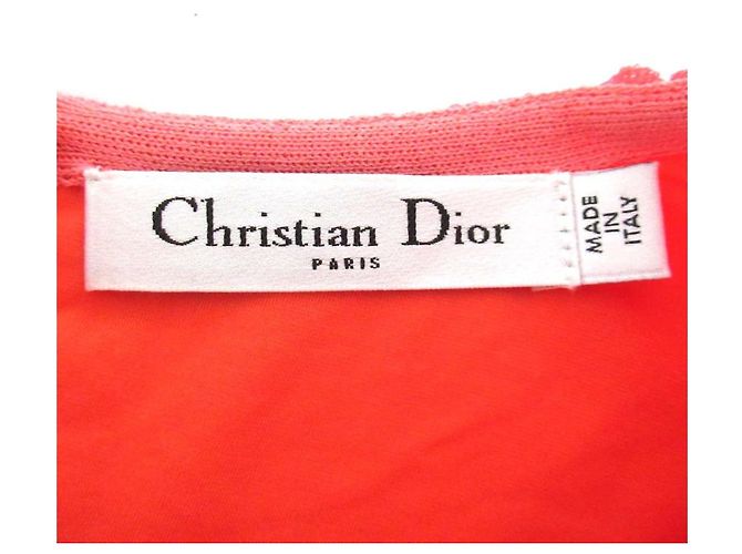 Strickkleid Christian Dior Pink Orange - Ansicht 7