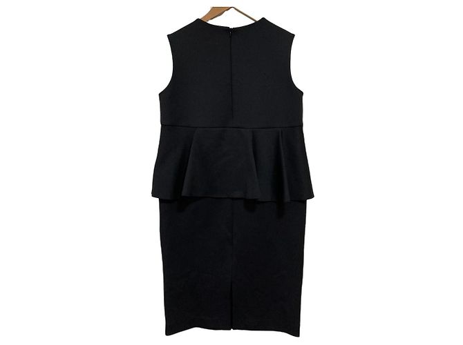 Autre Marque Yori Bonding Stretch Kleid Schwarz - Ansicht 2