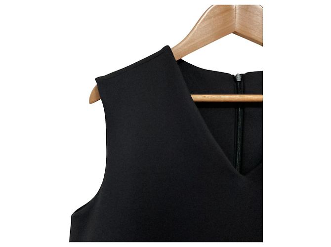 Autre Marque Yori Bonding Stretch Kleid Schwarz - Ansicht 3