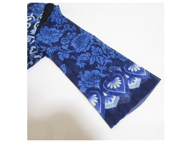 Autre Marque Vestido de red Oriental Power de VIVIENNE TAM Azul - vista 4