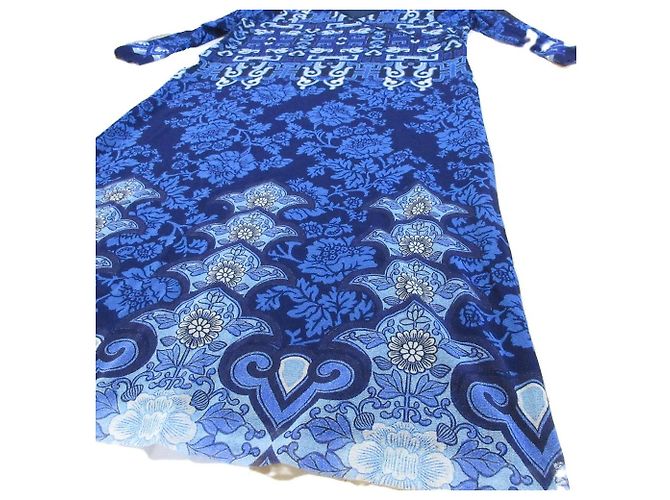 Autre Marque Vestido de red Oriental Power de VIVIENNE TAM Azul - vista 6