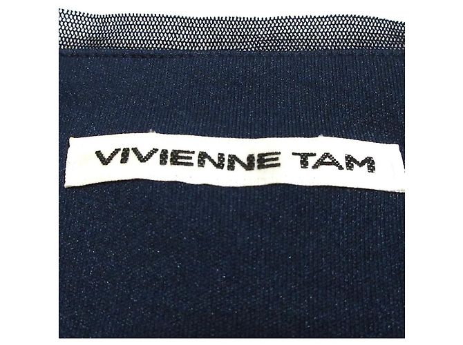 Autre Marque Vestido de red Oriental Power de VIVIENNE TAM Azul - vista 7