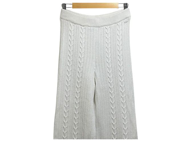 Armani Exchange Strickhosen Weiß - Ansicht 3