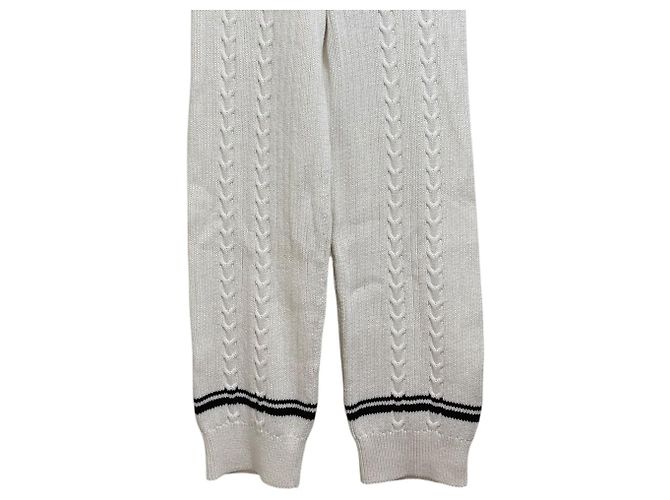 Armani Exchange Strickhosen Weiß - Ansicht 4