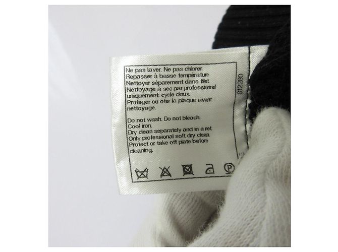Timeless Chanel Wollstrick Minirock Schwarz - Ansicht 7