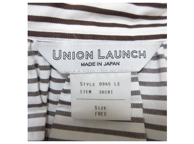 Autre Marque LANGES KLEID UNION LAUNCH Weiß - Ansicht 7