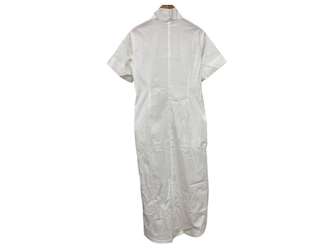 Autre Marque Abito lungo con zip United Arrows Gather Bianco - vista 2