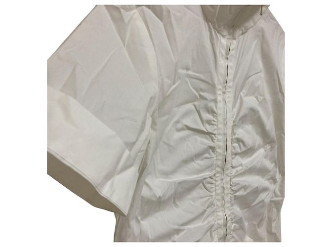 Autre Marque Abito lungo con zip United Arrows Gather Bianco - vista 3
