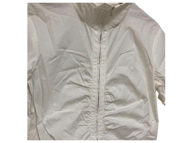Autre Marque Abito lungo con zip United Arrows Gather Bianco - vista 4